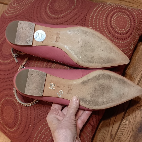 COACH Leather Ballet flat 8.5 B - Picture 7 of 9